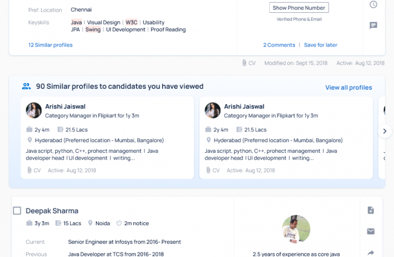 Introducing Similar CV Recommendations | Recruiter Zone